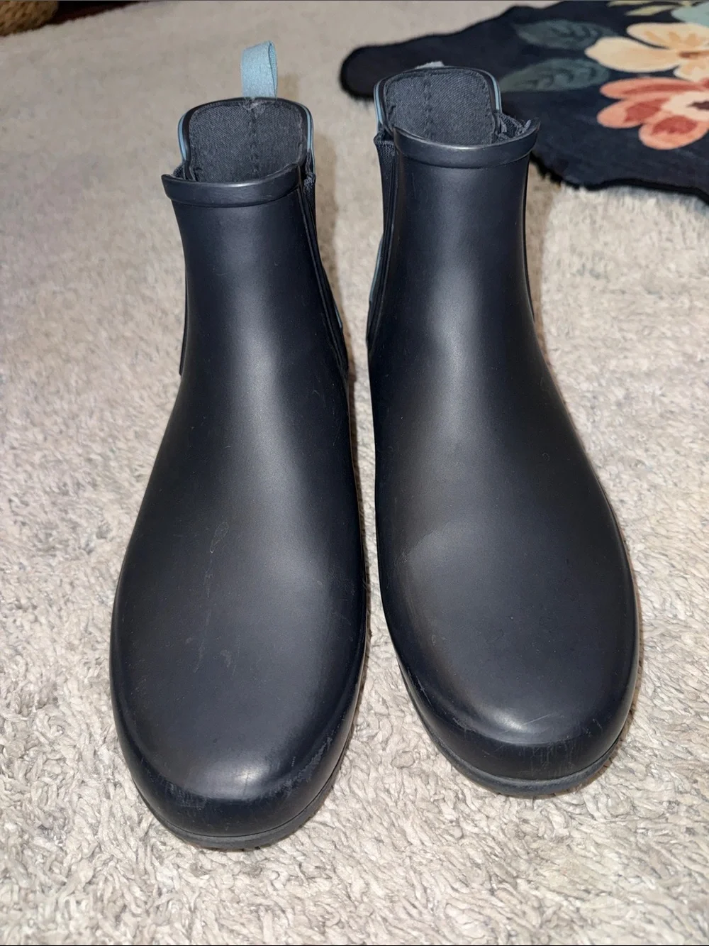 Hunter Chelsea Rain Boots two tone waterproof collegiate fall flannel activewear